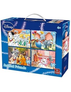 SET 4 PUZZLES DISNEY