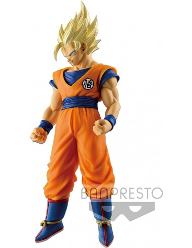 FIGURINE DRAGON BALL Z Scultures Big Budokai 6 Vol 2 - Goku Sayan 2 17 cm