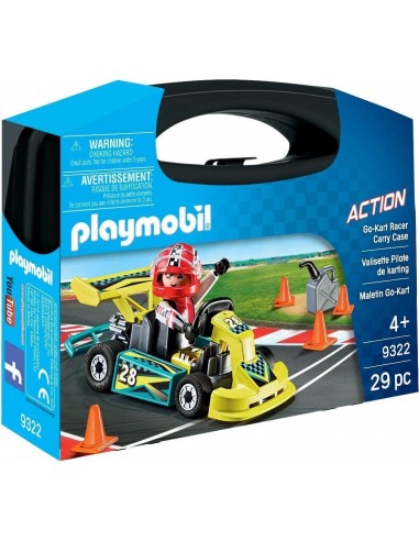 PLAYMOBIL VALISETTE PILOTE DE KARTING 9322