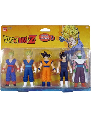 SET 5 FIGURINES DRAGON BALL Z