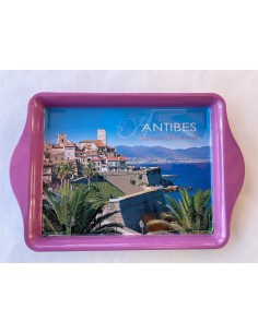 Plateau métal ville Antibes Juan les pins