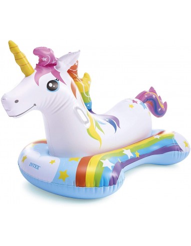 Licorne gonflable chevauchable intex