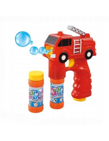 Pistolet à bulles en forme de camion de Pompier