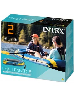 INTEX Set bateau gonflable Challenger 2