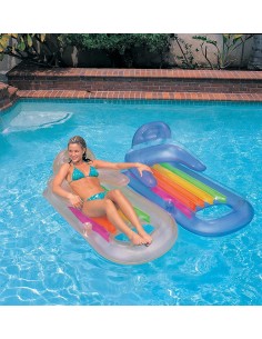 INTEX Matelas gonflable Fauteuil De Piscine King Cool 2