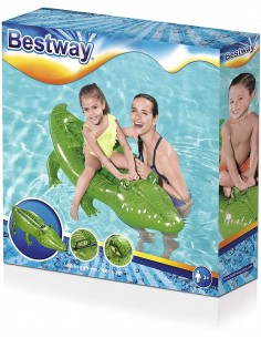 Crocodile gonflable Bestway 168 cm x 89 cm 2