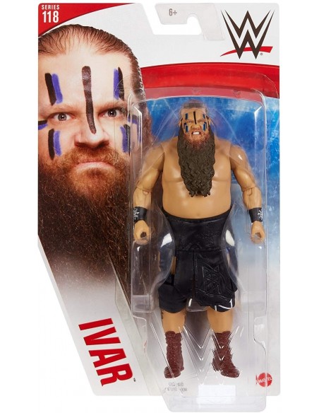WWE Figurine articulée Ivar  série 118
