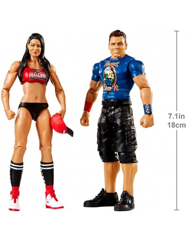 WWE- The Miz et Maryse Pack de 2 Figurines