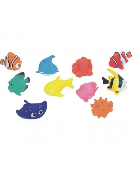 Jeux de bain sac 10 animaux Jeux de bain sac 10 animaux
