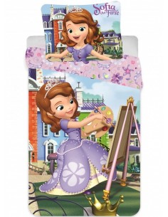 Housse de couette Princesse Sofia pour lit bébé
