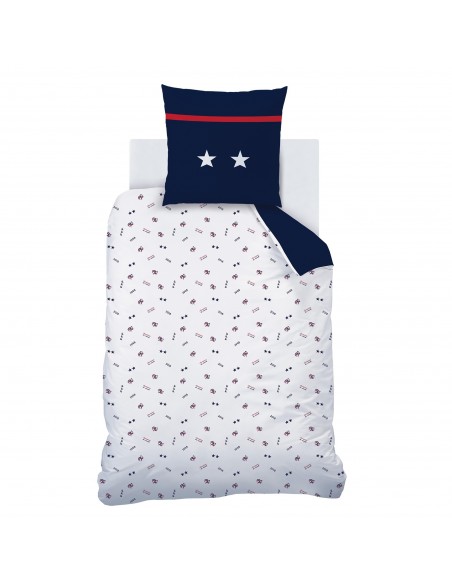 Housse de couette FFF 1 place Housse de couette FFF 1 place