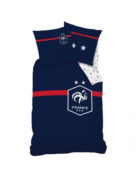 Housse de couette FFF 1 place Housse de couette FFF 1 place