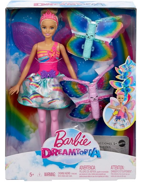 Barbie Dreamtopia poupée fée papillon blonde volante Barbie Dreamtopia poupée fée papillon blonde volante