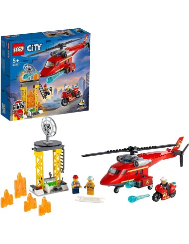 Lego city hélicoptère de secours 60281