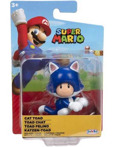 Figurine Mario bros Toad chat
