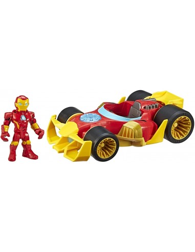 Voiture Iron Man et figurine 12,5 cm