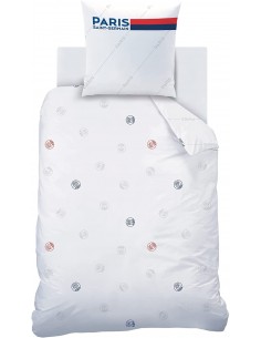 Housse de couette Paris Saint Germain Blanche 2