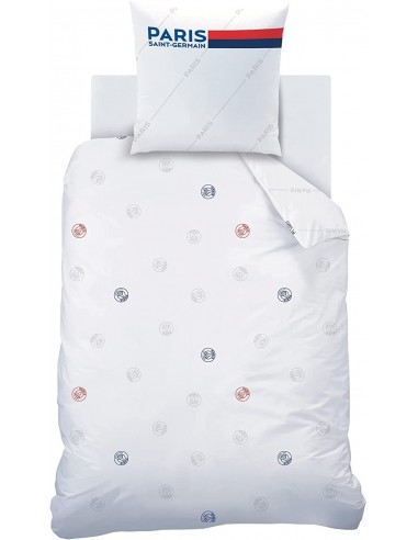 Housse de couette Paris Saint Germain Blanche