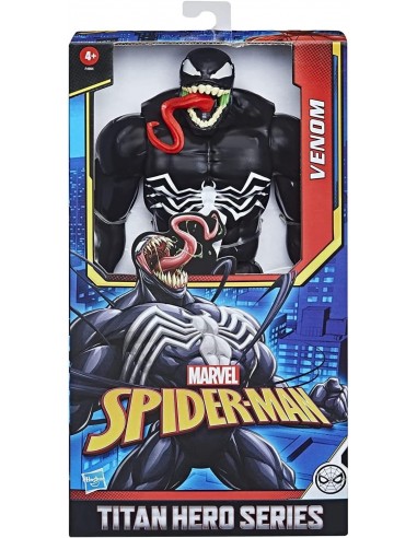 Spider-Man Titan Hero Series, Figurine de Collection Deluxe Venom de 30 cm