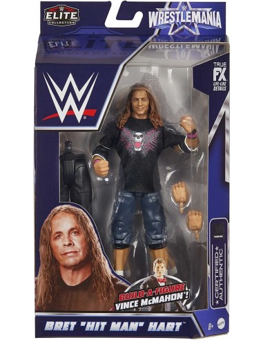 Figurine articulée de catch Bret "Hit Man" Hart