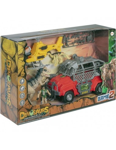 Coffret dinosaures avec accessoires