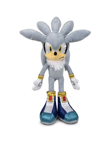 Peluche Sonic the hedgehog Silver