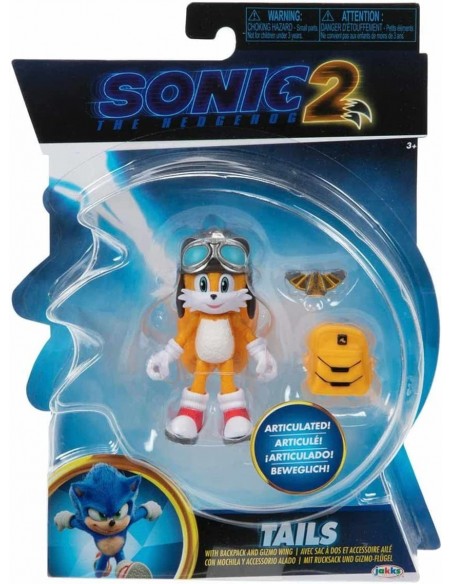 Figurine Sonic Articulée Tails the Hedgehog 2