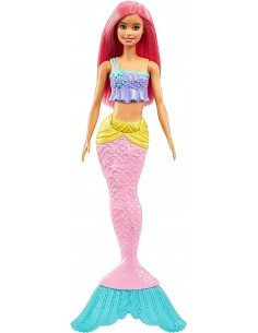Barbie Dreamtopia poupée sirène cheveux roses