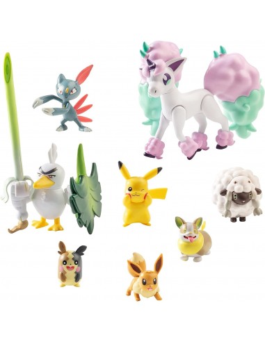 Coffret 8 figurines Pokémon