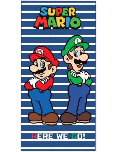 Serviette de bain Super Mario