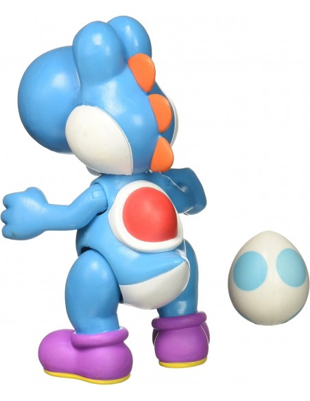 Figurine super Mario Yoshi bleu