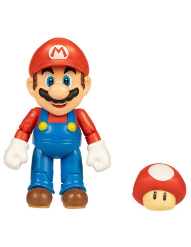 Figurine super Mario avec champignon