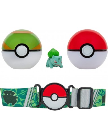 Pokemon Clip 'N' Go Poké Ball Belt set Bulbasaur