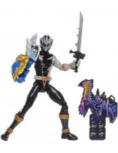 Power Rangers Dino Fury, Ranger Noir avec Manche... 2