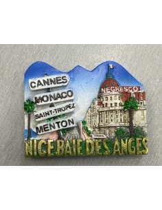 Magnet résine Nice baie des anges