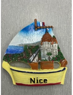 Magnet résine Nice le bateau