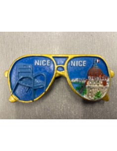 Magnet résine Lunettes ville de Nice