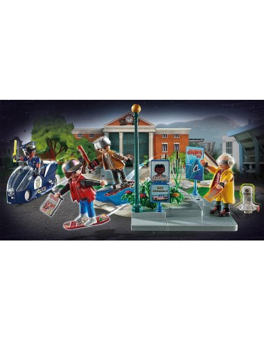 Playmobil 70634 Back Future Partie II Course...