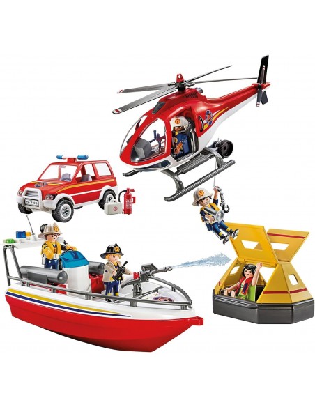 Playmobil City Action - Unité d'intervention des pompiers 9319