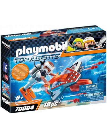 Playmobil Top agents propulseur sous marine 70004