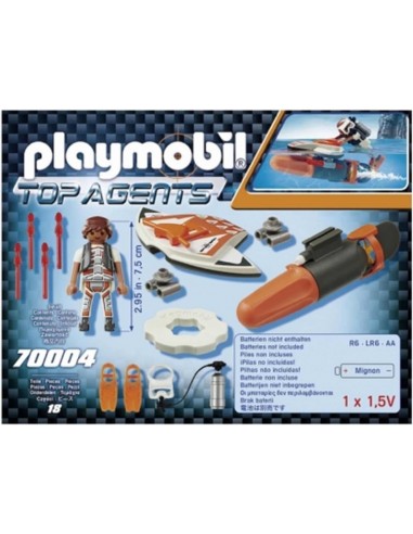 Playmobil Top agents propulseur sous marine 70004