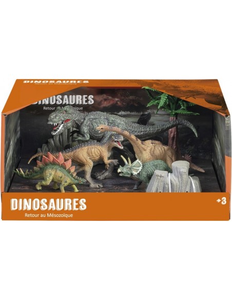 Coffret Dinosaures retour au Mésozoique