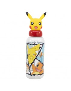 Bouteille Pokémon pikachu en 3D