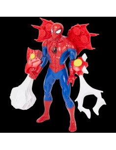Figurine Spiderman rouge 25,4 cm avec accessoires 2