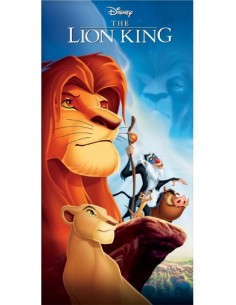 Serviette de plage le roi lion