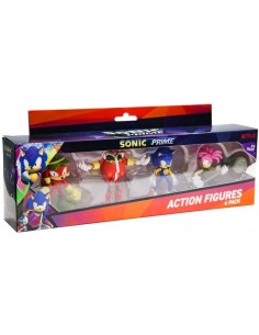 Coffret 4 figurines Sonic prime