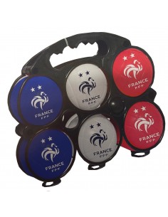 Jeu 6 boules de pétanque Equipe de France de football