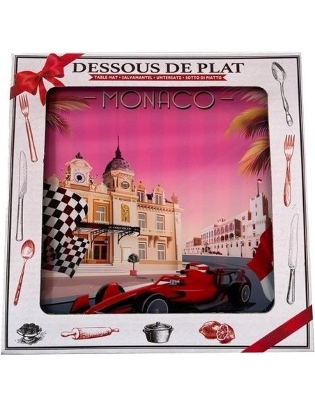 Dessous de plat Monaco vintage 20 x 20 cm