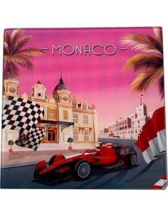 Dessous de plat Monaco vintage 20 x 20 cm 2