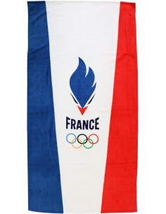 Serviette de plage jeux olympique 2024 Equipe de France